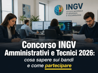 Concorso INGV Amministrativi e Tecnici 2026 - 10 posti a tempo indeterminato