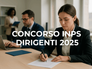 Concorso INPS Dirigenti 2025