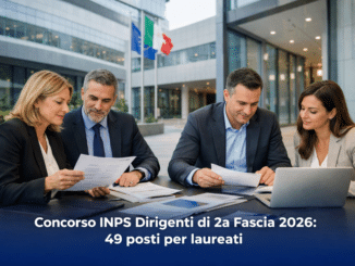 Concorso INPS Dirigenti di 2a Fascia 2026