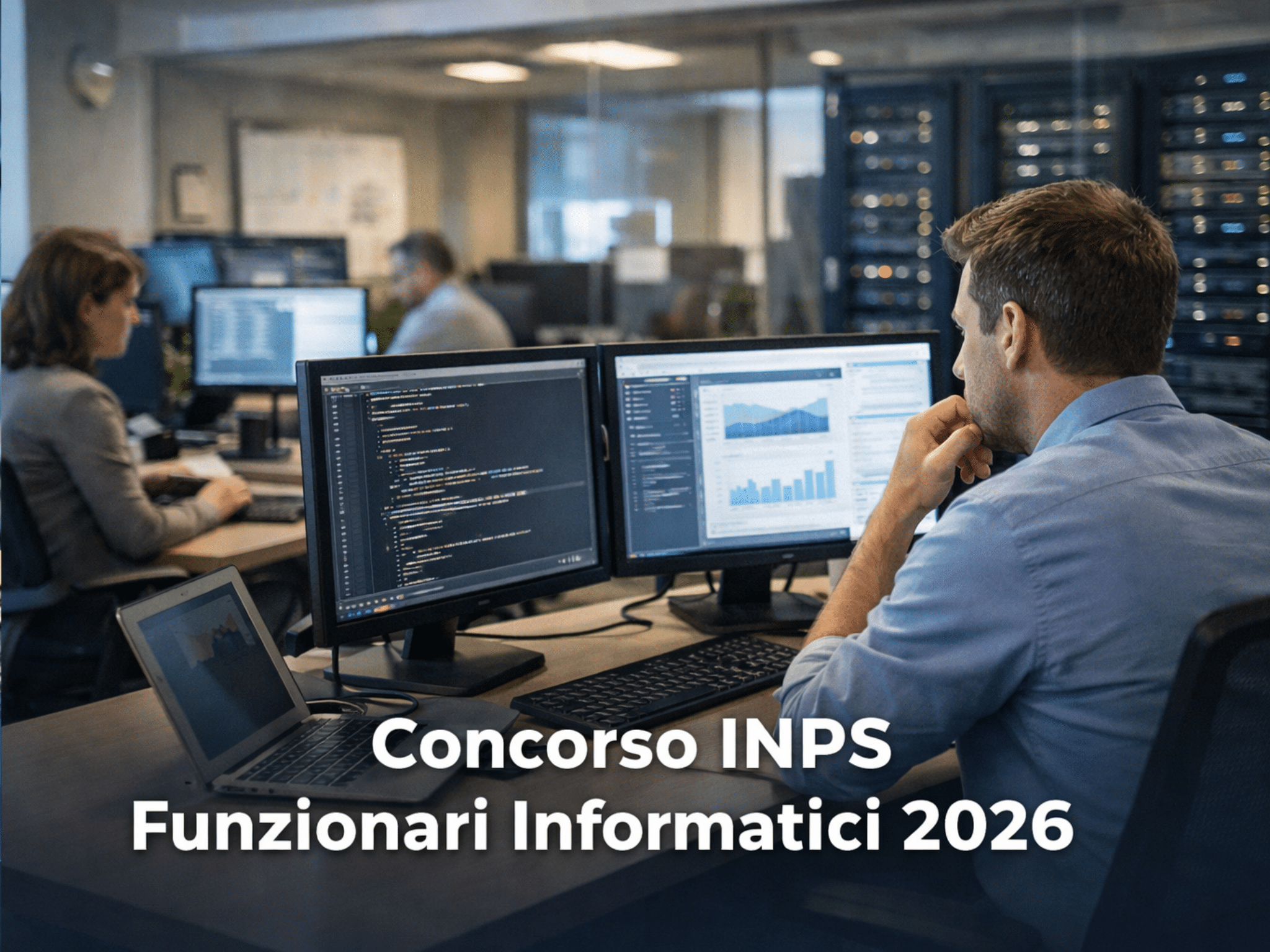 Concorso INPS Funzionari Informatici 2026: 88 posti per laureati