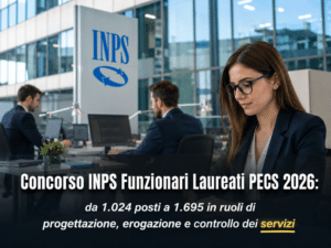 Concorso INPS Funzionari Laureati PECS 2026