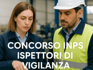 Concorso INPS Ispettori di Vigilanza