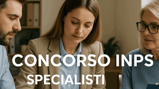 Concorso INPS Specialisti Aree Psicologiche e Sociali 2025 - Come studiare e prepararsi