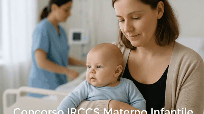 Concorso IRCCS Materno Infantile Burlo Garofolo 2025