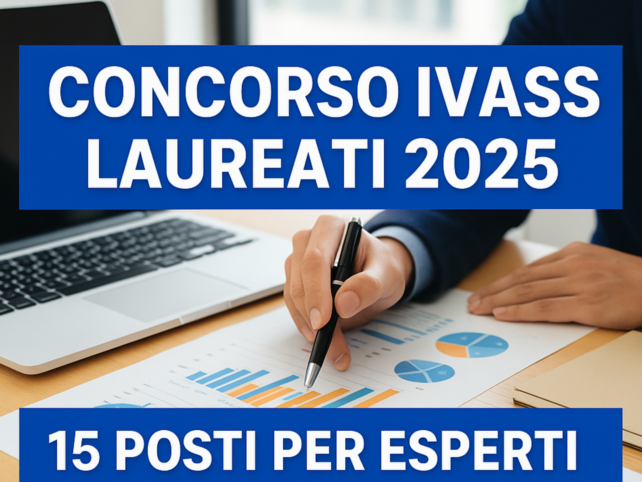 Concorso IVASS 2025 - 15 posti per laureati con orientamento economico-aziendale