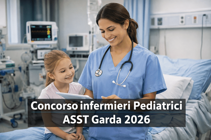 Concorso Inferieri Pediatrici ASST Garda 2026