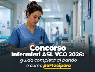 Concorso Infermieri ASL VCO 2026: 5 posti a tempo indeterminato