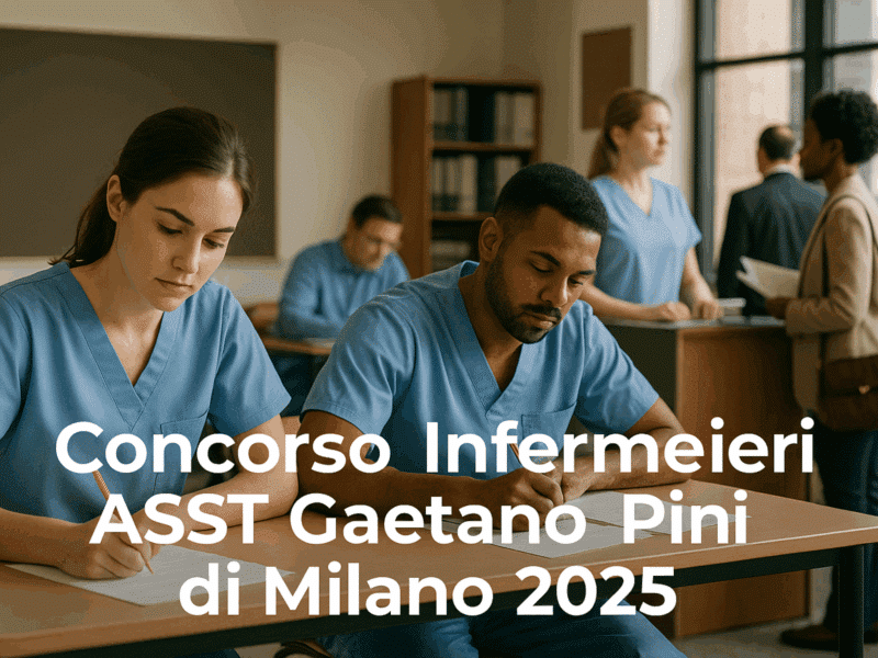 Concorso Infermieri ASST Gaetano Pini di Milano 2025
