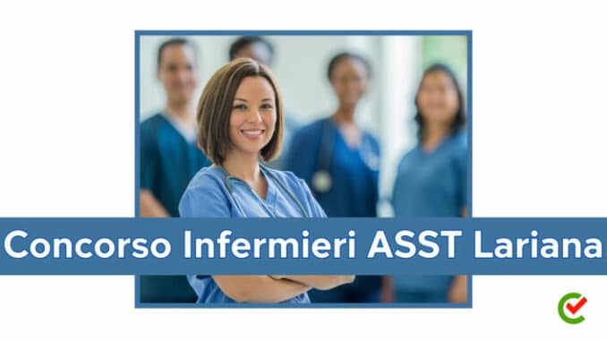 Concorso Infermieri ASST Lariana