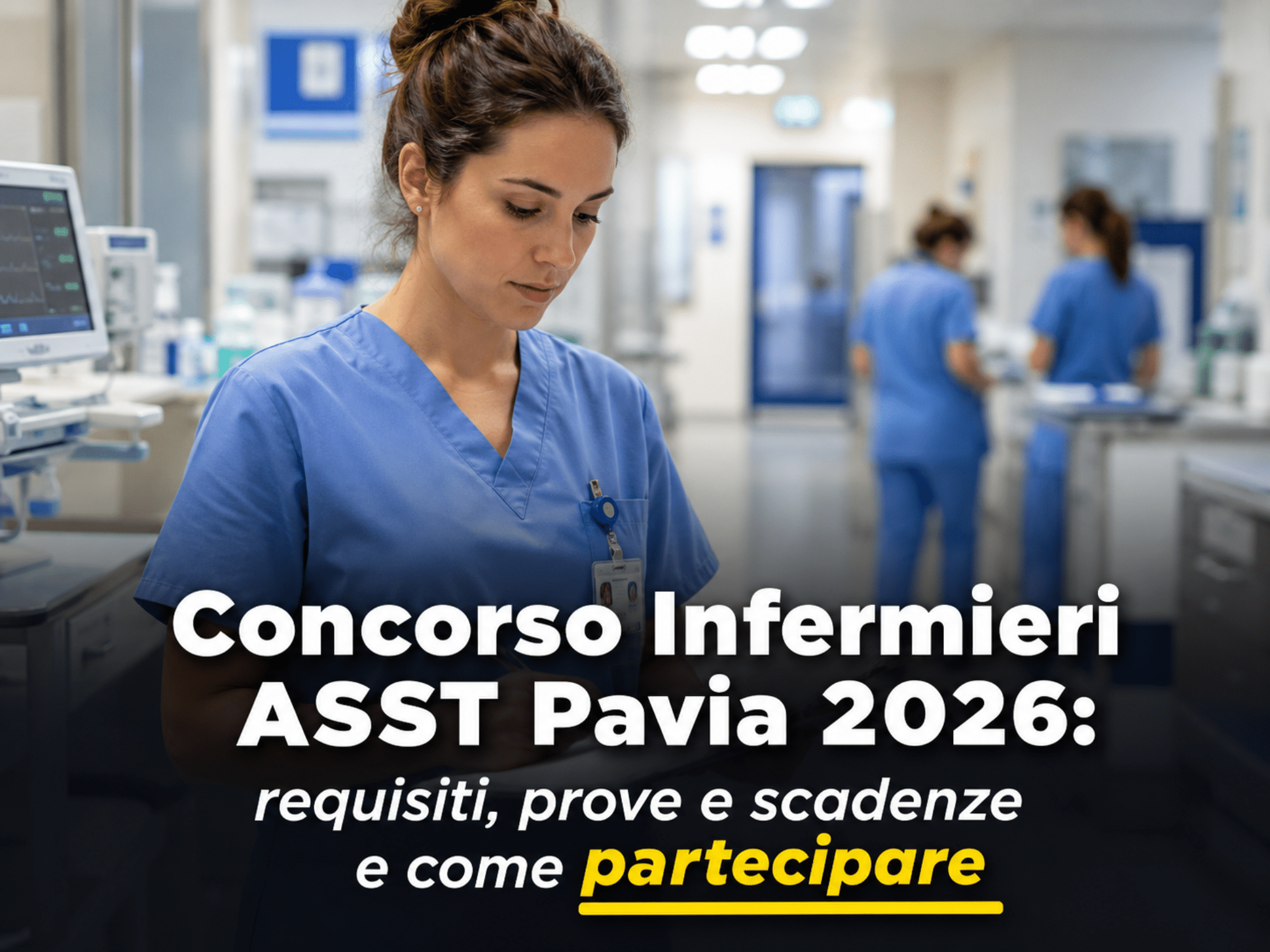 Concorso Infermieri ASST Pavia 2026 - 16 posti a tempo indeterminato