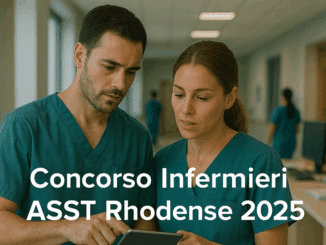 Concorso Infermieri ASST Rhodense 2025 - 40 posti a tempo indeterminato