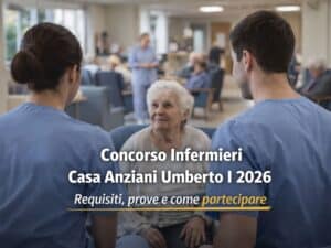 Concorso Infermieri Casa Anziani Umberto I 2026 5 posti a tempo indeterminato