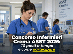 Concorso Infermieri Crema ASST 2026 bando