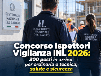 Concorso Ispettori Vigilanza INL 2026