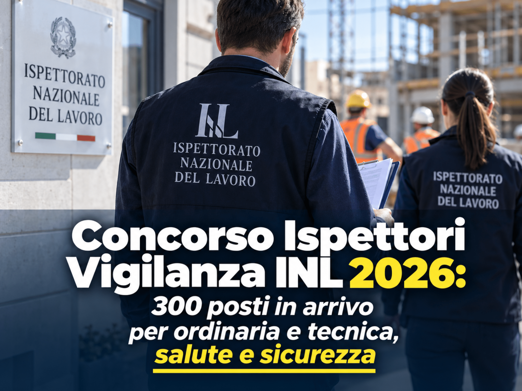 Concorso Ispettori Vigilanza INL 2026
