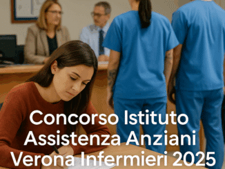 Concorso Istituto Assistenza Anziani Verona Infermieri 2025 - 18 posti a tempo indeterminato