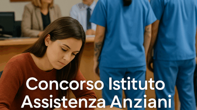 Concorso Istituto Assistenza Anziani Verona Infermieri 2025 - 18 posti a tempo indeterminato