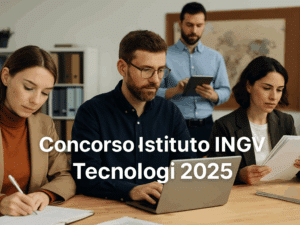Concorso Istituto INGV Tecnologi 2025