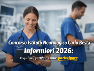 Concorso Istituto Neurologico Carlo Besta Infermieri 2026 21 posti a tempo indeterminato