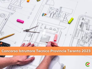 Concorso Istruttore Tecnico Provincia Taranto 2023