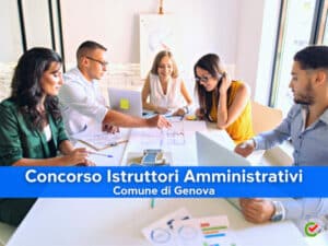 Concorso Istruttori Amministrativi Comune di Genova