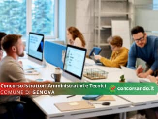 Concorso Istruttori Comune di Genova