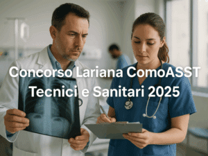 Concorso Lariana Como ASST Tecnici e Sanitari 2025