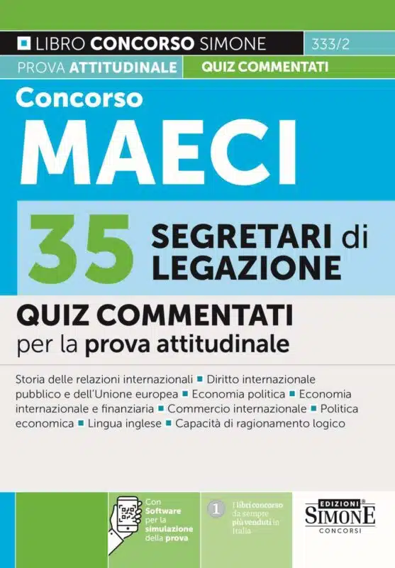 Manuale Concorso MAECI 2026 - Quiz commentati per la prova attitudinale