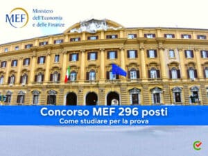 Concorso MEF 296 posti