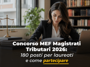Concorso MEF Magistrati Tributari 2026