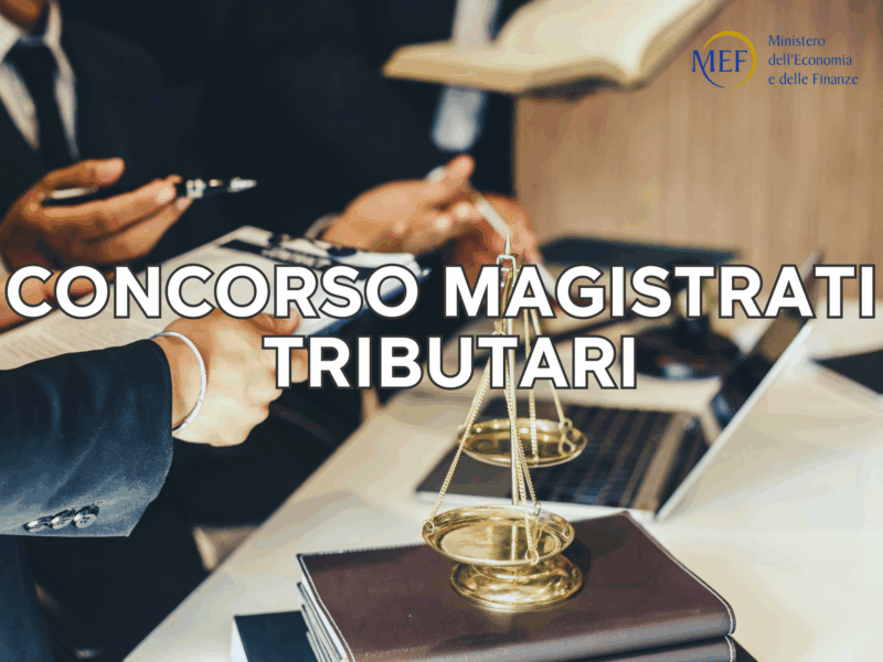 Concorso Magistrati Tributari MEF - Online il diario delle prove scritte e FAQ in merito ai codici ammessi