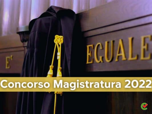 Concorso Magistratura 2022