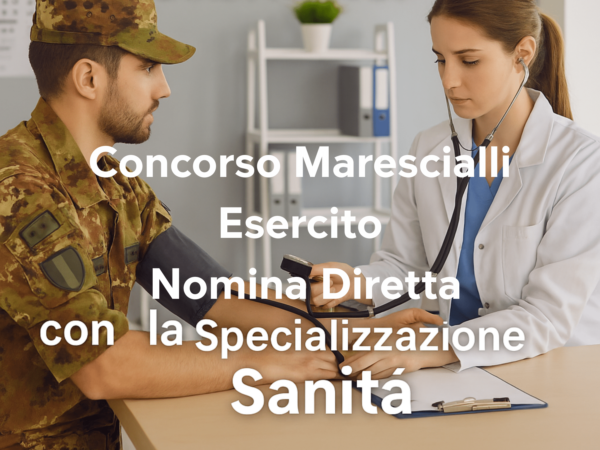 Concorso Marescialli Esercito a Nomina Diretta 2025