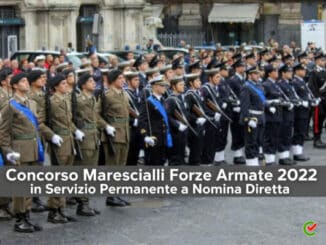 Concorso Marescialli Forze Armate 2022