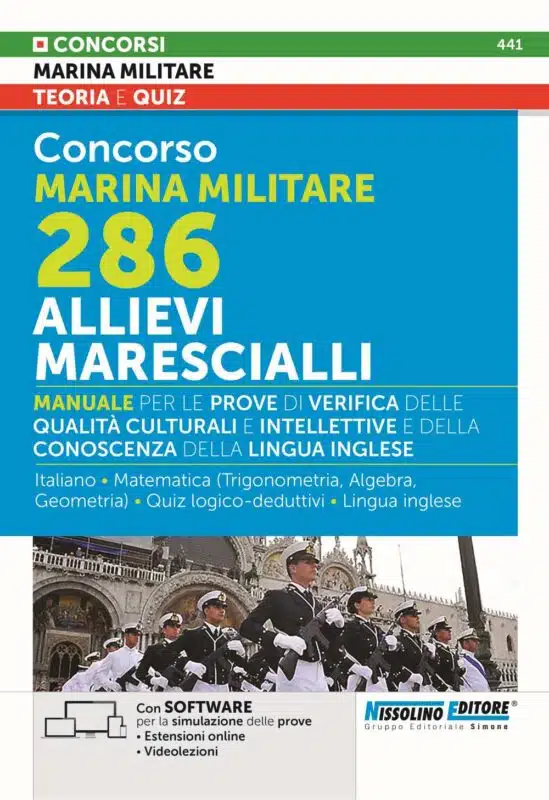 Manuale Concorso Marina Militare Allievi Marescialli