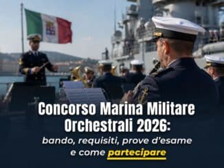 Concorso Marina Militare Orchestrali 2026 16 posti per diplomati