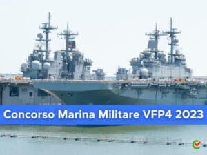 Concorso Marina Militare VFP4 2023