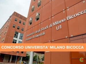 Concorso Milano Bicocca 2022