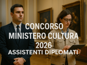 Concorso Ministero Cultura Assistenti Diplomati 2026