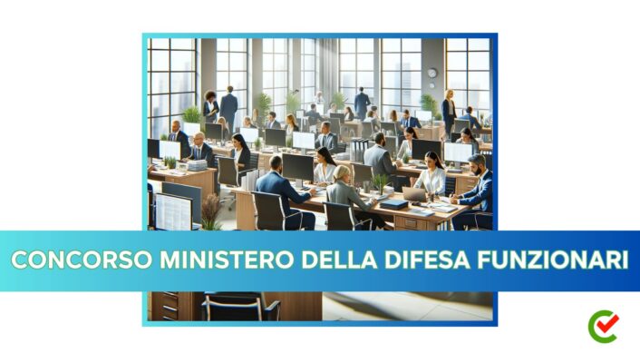 Quiz Concorso Ministero della Difesa Funzionari 2024