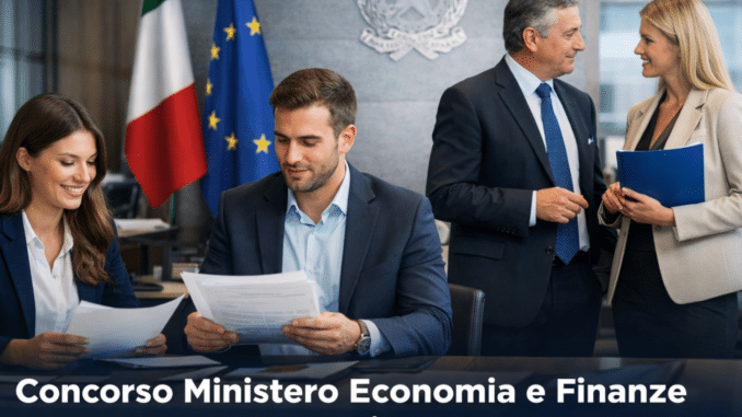 Concorso Ministero Economia e Finanze Laureati 2026
