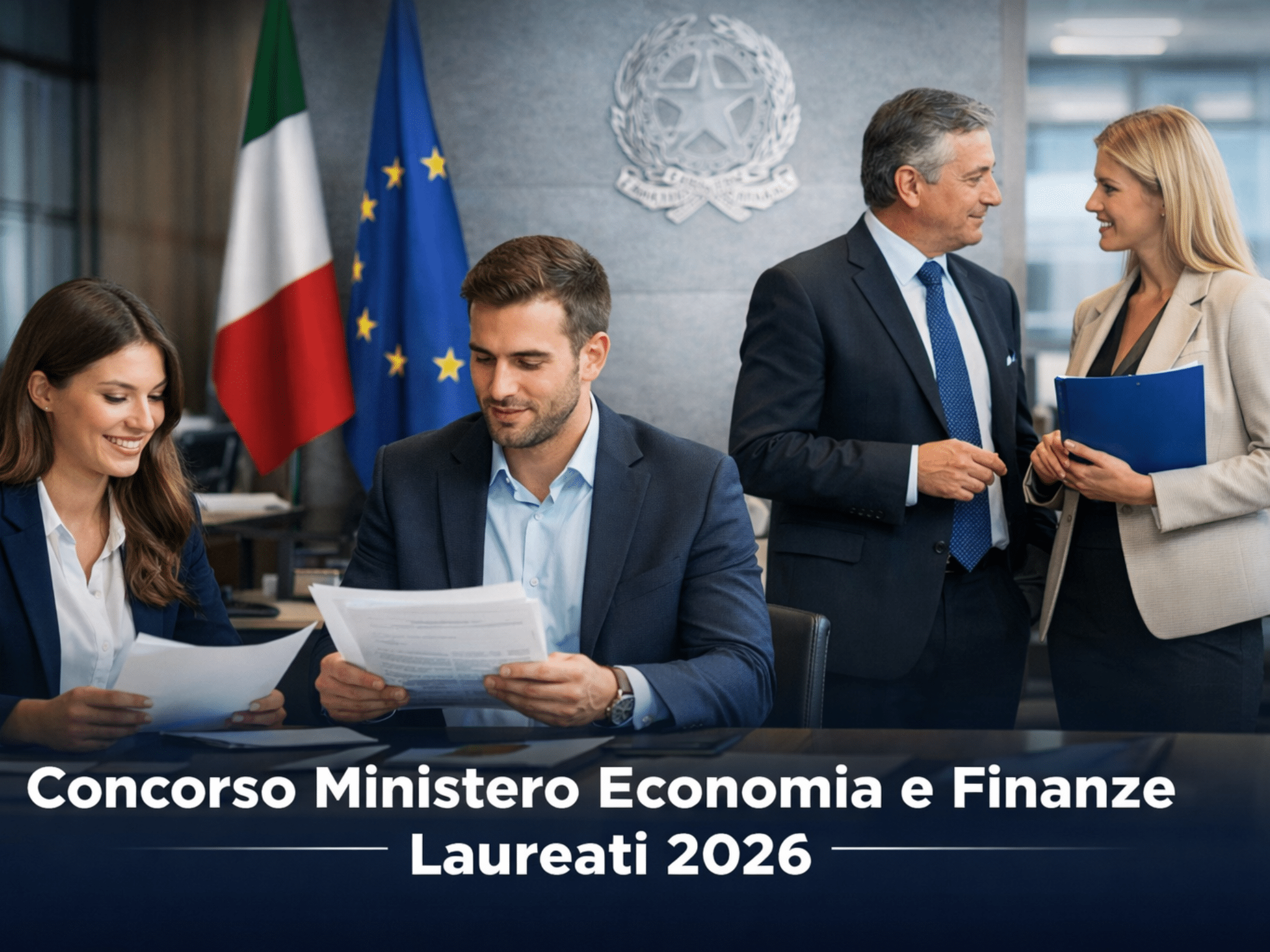 Concorso Ministero Economia e Finanze 2026 - 548 posti per funzionari e specialisti laureati