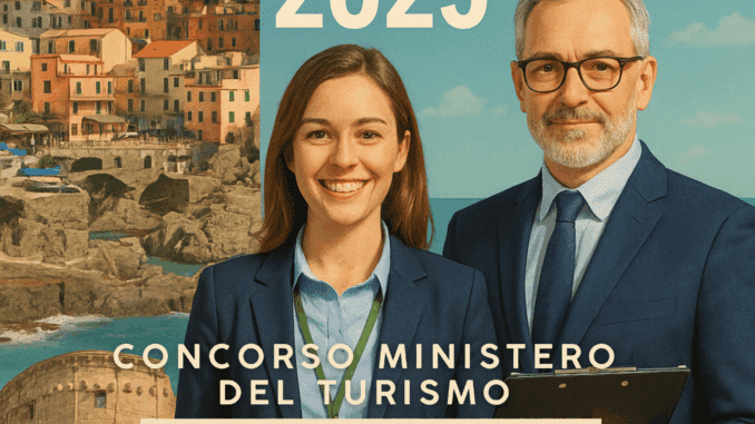Concorso Ministero del Turismo 2025 per Funzionari e Assistenti 180 posti