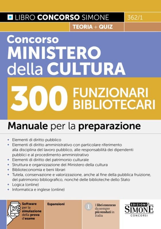Manuale Concorso Ministero della Cultura 2025 – Per la preparazione