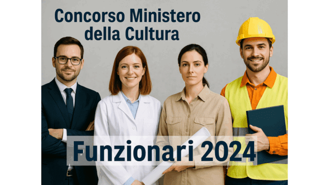 Concorso Ministero della Cultura Funzionari 2024 - Come studiare per la prova preselettiva