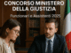 Concorso Ministero della Giustizia Funzionari e Assistenti 2025 2.970 posti