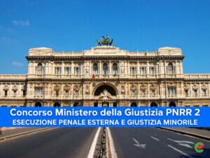 Concorso Ministero della Giustizia PNRR 2