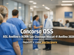 Concorso OSS ASL Avellino Moscati 2026 40 Posti a Tempo Determinato