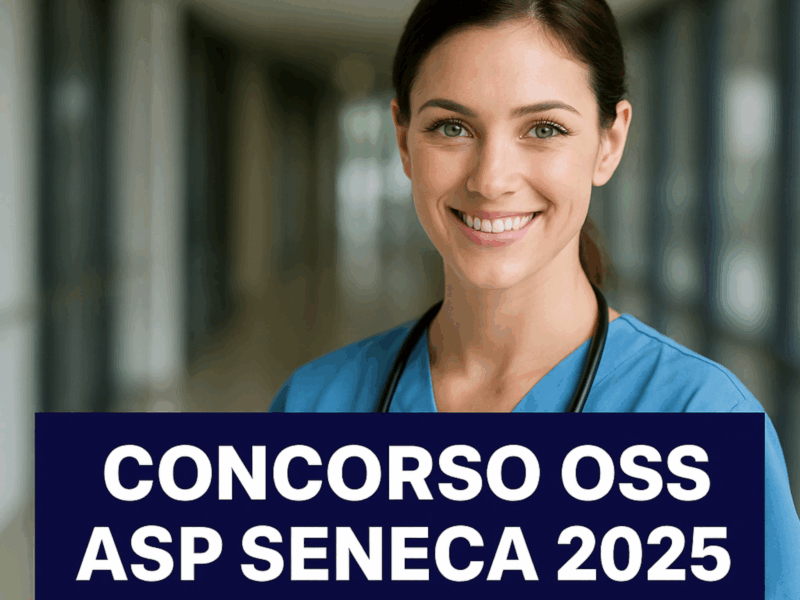 Concorso OSS ASP Seneca 2025 8 posti