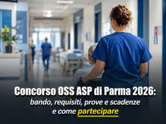 Concorso OSS ASP di Parma 2026 - 14 posti a tempo indeterminato
